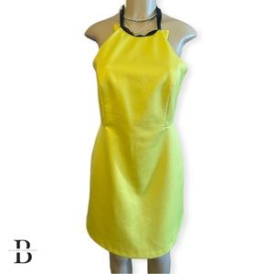 River Island yellow dress